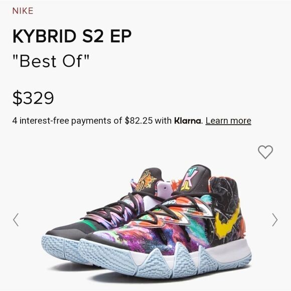 Nike Kid's Shoes Kybrid S2 (GS) Pineapple CV0097-900 - Picture 14 of 14